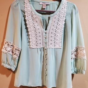 Love 21 3/4 Sleeve Blouse